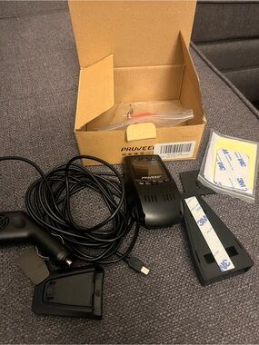 Black Dash Camera with Mounting Kit - On-Dash Car DVR